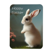 Magnet Flexible Portrait de lapin mignon (Vertical)