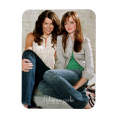 Magnet Flexible Portrait de Lorelai et Rory assis (Vertical)