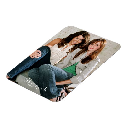 Magnet Flexible Portrait de Lorelai et Rory assis (Côté Gauche)