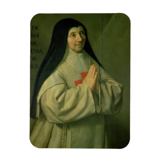Magnet Flexible Portrait de Mère Catherine-Agnes Arnauld (Vertical)