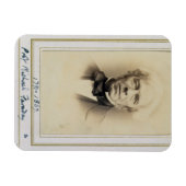 Magnet Flexible Portrait de Michael Faraday (1791-1867) (album p (Horizontal)