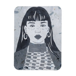 Magnet Flexible Portrait de nuit