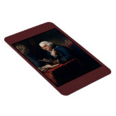 Magnet Flexible Portrait de pouce, Benjamin Franklin Père fondateu (Côté Droit)