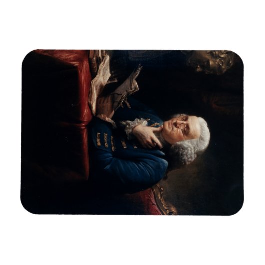 Magnet Flexible Portrait de pouce, Benjamin Franklin Père fondateu (Horizontal)