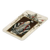 Magnet Flexible Portrait de Sir Henry Lee (1530-1610) de "Mémoires (Côté Gauche)