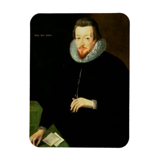 Magnet Flexible Portrait de Sir Robert Cecil (1563-1612) 1er Visco (Vertical)