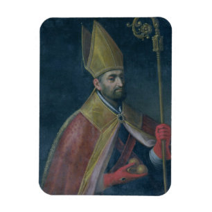 Magnet Flexible Portrait de St. Nicholas, 1700 (oil on canvas)