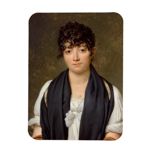 Magnet Flexible Portrait de Suzanne Le Peletier de Saint-Fargeau (Vertical)