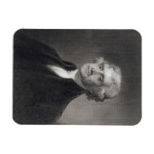 Magnet Flexible Portrait de Thomas Jefferson, gravé par Henry Br (Horizontal)