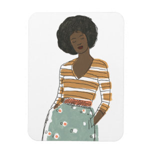 Magnet Flexible Portrait de vignette de mode