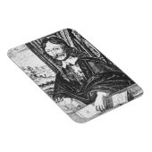 Magnet Flexible Portrait de William Lilly (1602-81), de son "Chr. (Côté Droit)