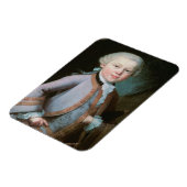 Magnet Flexible Portrait de Wolfgang Amadeus Mozart (Côté Gauche)