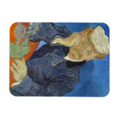 Magnet Flexible Portrait du Dr Gachet par Vincent Van Gogh (Horizontal)