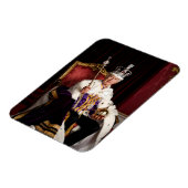 Magnet Flexible Portrait du King Charles III Buckingham Palace (Côté Gauche)