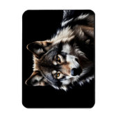 Magnet Flexible Portrait du loup (Vertical)