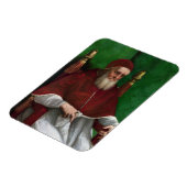 Magnet Flexible Portrait du pape Julius II (par Raphael) (Côté Gauche)