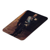 Magnet Flexible Portrait du tsar Nicholas II (par Albert Edelfeel) (Côté Gauche)