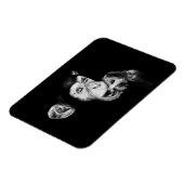 Magnet Flexible Portrait d'un penseur, Chimpanzé (Côté Gauche)