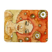 Magnet Flexible Portrait d'une belle fille (Horizontal)