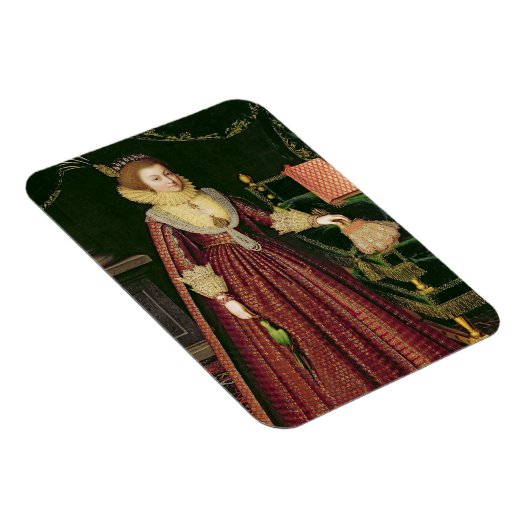 Magnet Flexible Portrait d'une dame, possiblement Elizabeth, comte (Côté Droit)