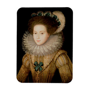 Magnet Flexible Portrait d'une dame, possibly Mary Queen of Scots 