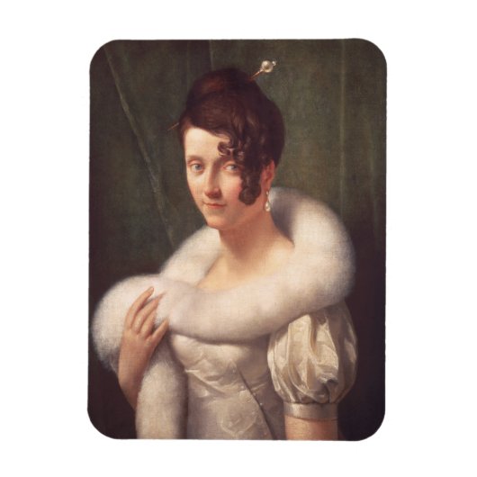 Magnet Flexible Portrait d'une femme (Vertical)