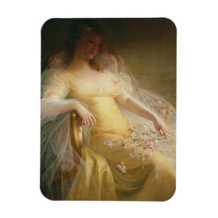 Magnet Flexible Portrait d'une femme (huile sur la toile)