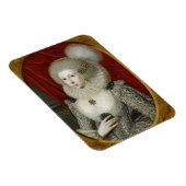 Magnet Flexible Portrait d'une femme, possiblement Frances Cotton, (Côté Droit)