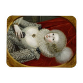 Magnet Flexible Portrait d'une femme, possiblement Frances Cotton, (Horizontal)