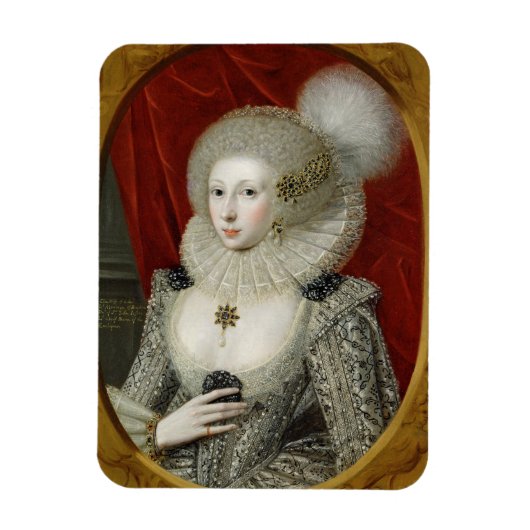 Magnet Flexible Portrait d'une femme, possiblement Frances Cotton, (Vertical)