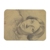 Magnet Flexible Portrait d'une femme, possiblement George Sand (18 (Horizontal)