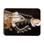 Magnet Flexible Portrait d'une femme, probablement Catherine Carey (Horizontal)