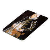 Magnet Flexible Portrait d'une femme, probablement Catherine Carey (Côté Gauche)