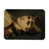 Magnet Flexible Portrait d'une jeune fille (huile sur panneau) (Horizontal)