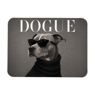 Magnet Flexible Portrait éditorial de Staffordshire Bull Terrier