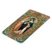 Magnet Flexible Portrait encadré de Saint Rose de Lima (K 48) (Côté Gauche)