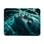 Magnet Flexible Portrait femme mode art (Horizontal)