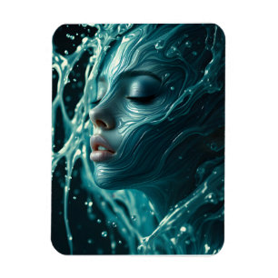 Magnet Flexible Portrait femme mode art