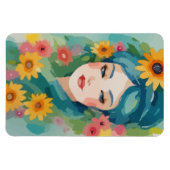 Magnet Flexible Portrait Floral Daydream (Horizontal)