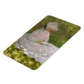 Magnet Flexible Portrait impressionniste de printemps, Claude Mone (Côté Gauche)