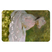 Magnet Flexible Portrait impressionniste de printemps, Claude Mone (Horizontal)