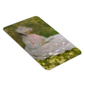 Magnet Flexible Portrait impressionniste de printemps, Claude Mone (Côté Droit)