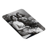 Magnet Flexible Portrait intemporel de mère et fille (Côté Droit)