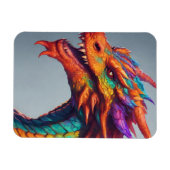 Magnet Flexible Portrait majestueux de Dragon (Horizontal)