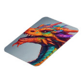 Magnet Flexible Portrait majestueux de Dragon (Côté Gauche)