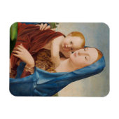 Magnet Flexible Portrait Marie et bébé Jésus (Horizontal)