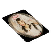 Magnet Flexible Portrait miniature d'une fille (Côté Droit)