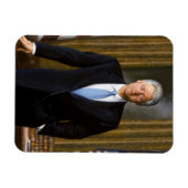 Magnet Flexible Portrait officiel de Bill Clinton (Horizontal)