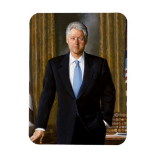 Magnet Flexible Portrait officiel de Bill Clinton