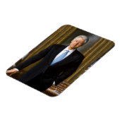 Magnet Flexible Portrait officiel de Bill Clinton (Côté Gauche)